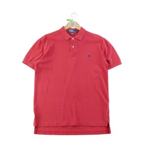 Polo manches courtes homme rouge Polo Ralph Lauren Col Polo