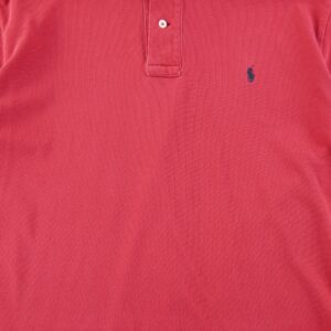 Polo manches courtes homme rouge Polo Ralph Lauren Col Polo