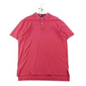 Polo manches courtes homme rouge Polo Ralph Lauren Col Polo