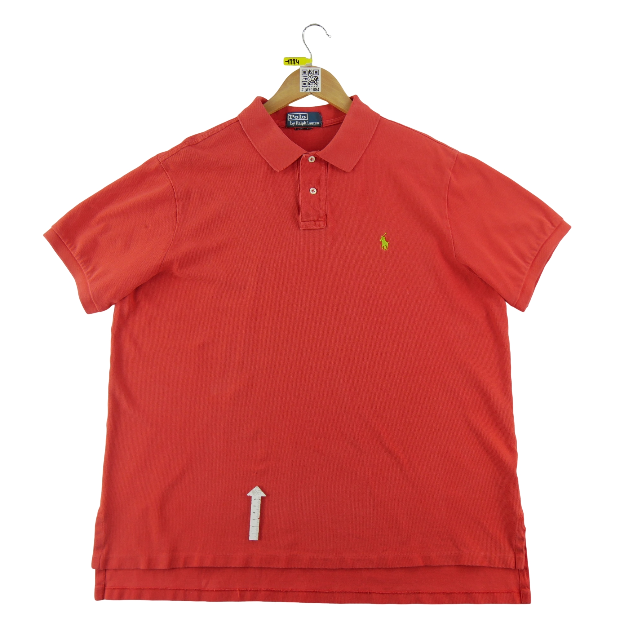 Polo manches courtes Homme Rouge 6