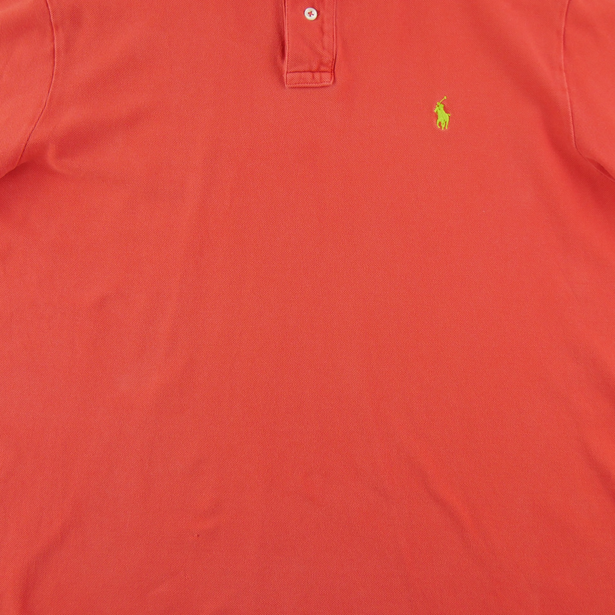 Polo manches courtes Homme Rouge 5
