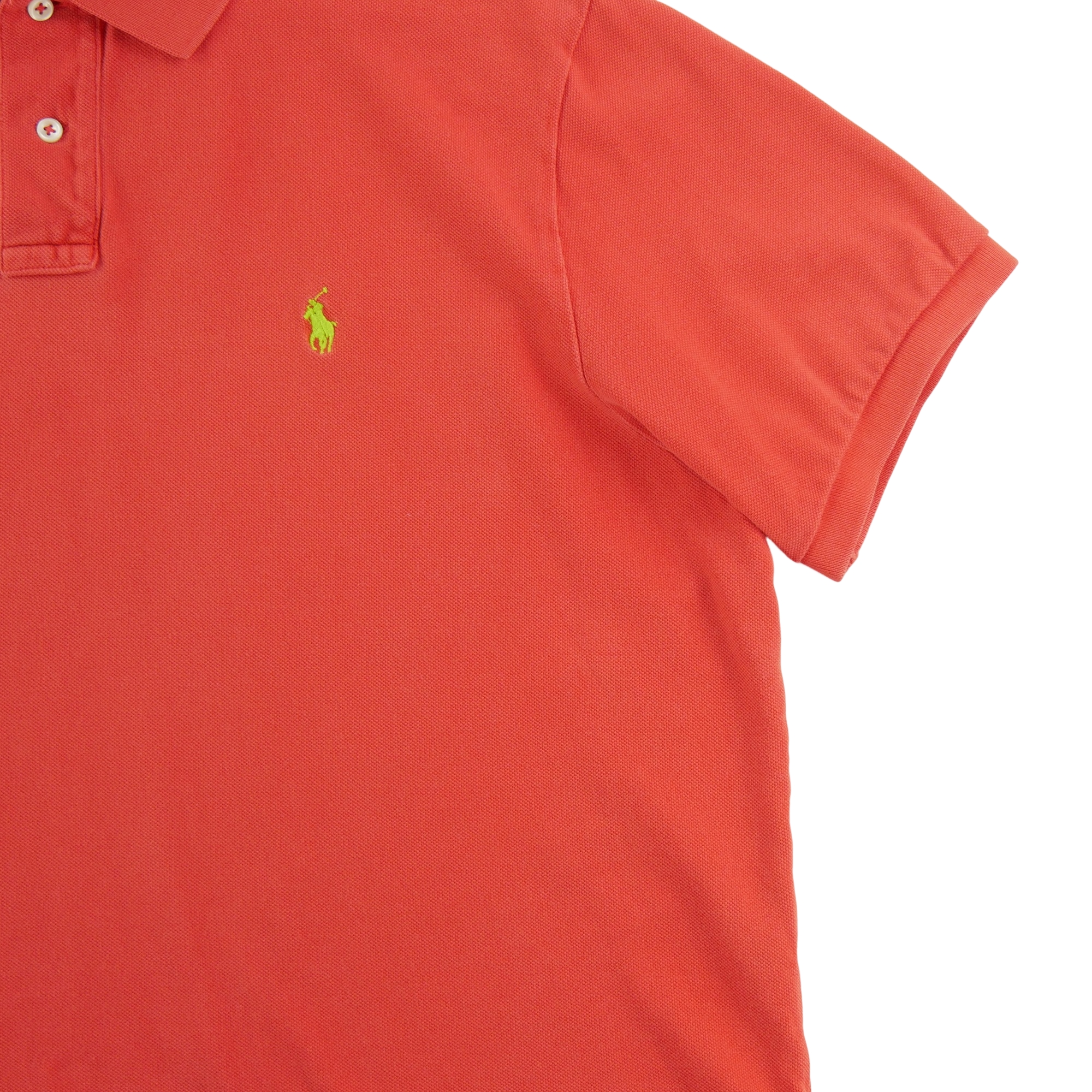 Polo manches courtes Homme Rouge 4