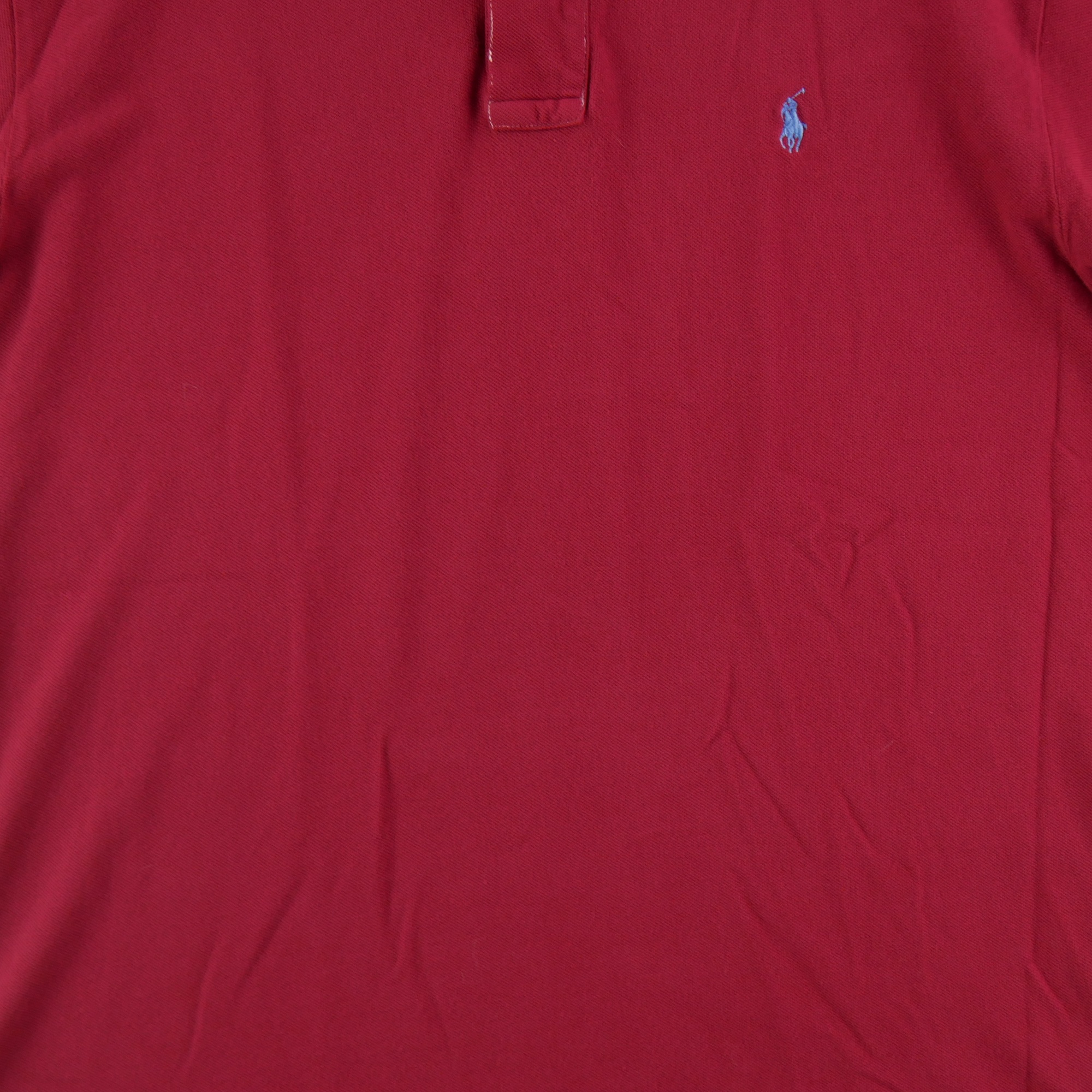 Polo manches courtes Homme Rouge 4