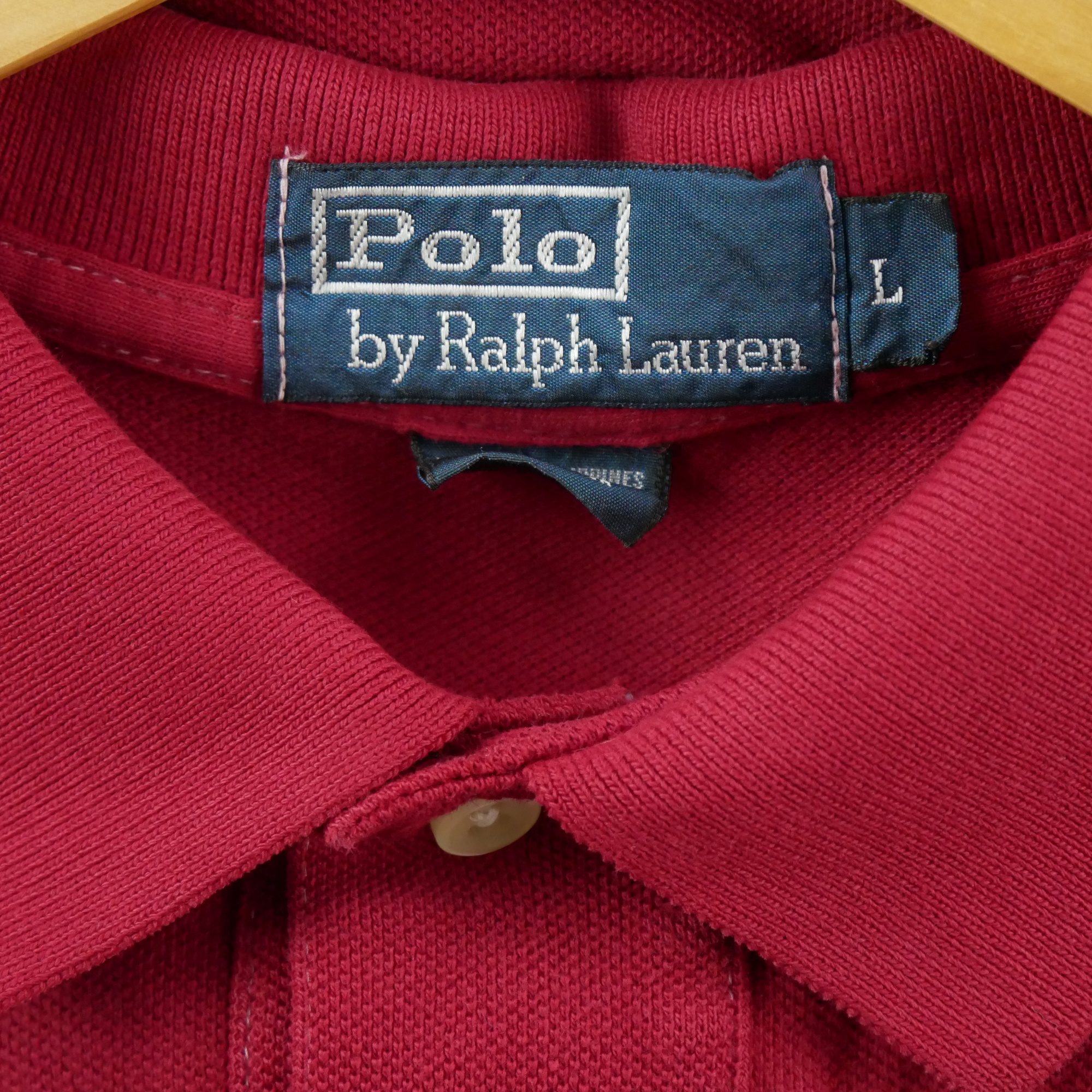 Polo manches courtes Homme Rouge 8
