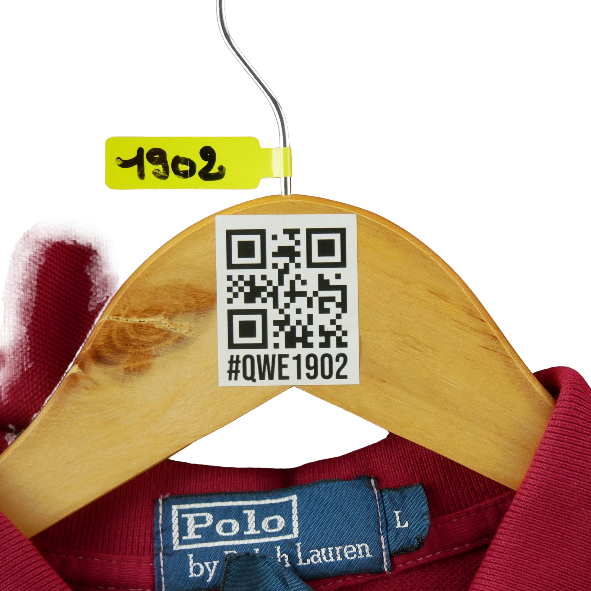 Polo manches courtes Homme Rouge 9