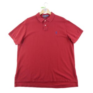Polo manches courtes homme rouge Polo Ralph Lauren Col Polo