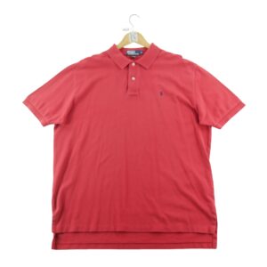 Polo manches courtes homme rouge Polo Ralph Lauren Col Polo