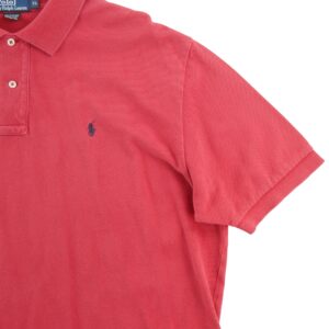 Polo manches courtes homme rouge Polo Ralph Lauren Col Polo