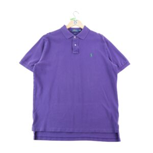 Polo manches courtes homme violet Polo Ralph Lauren Col Polo