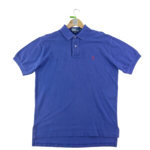 Polo manches courtes homme violet Polo Ralph Lauren Col Polo