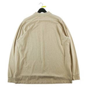 Polo manches longues homme beige Polo Ralph Lauren Motif chine Col Polo