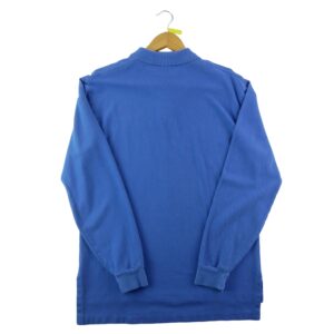 Polo manches longues homme bleu Polo Ralph Lauren Col Polo
