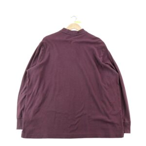 Polo manches longues homme bordeaux Polo Ralph Lauren Col Polo