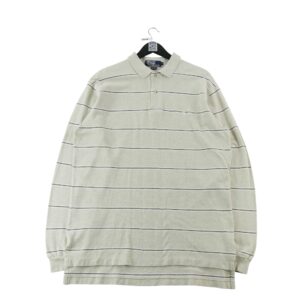 Polo manches longues homme gris Polo Ralph Lauren Motif a rayures Col Polo
