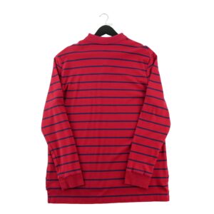 Polo manches longues homme rouge Polo Ralph Lauren Motif a rayures Col Polo