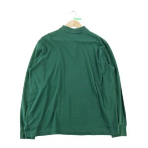 Polo manches longues homme vert Polo Ralph Lauren Col Polo