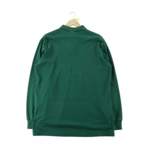 Polo manches longues homme vert Polo Ralph Lauren Col Polo