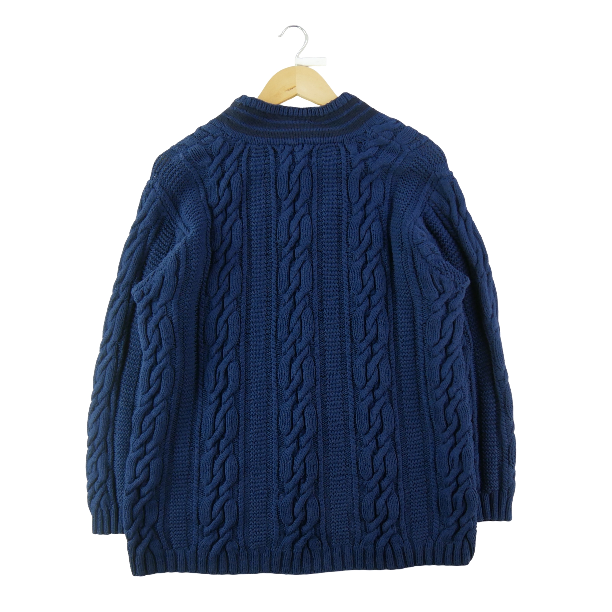 Pull Femme Exclusive Cable-Knit Marine 2