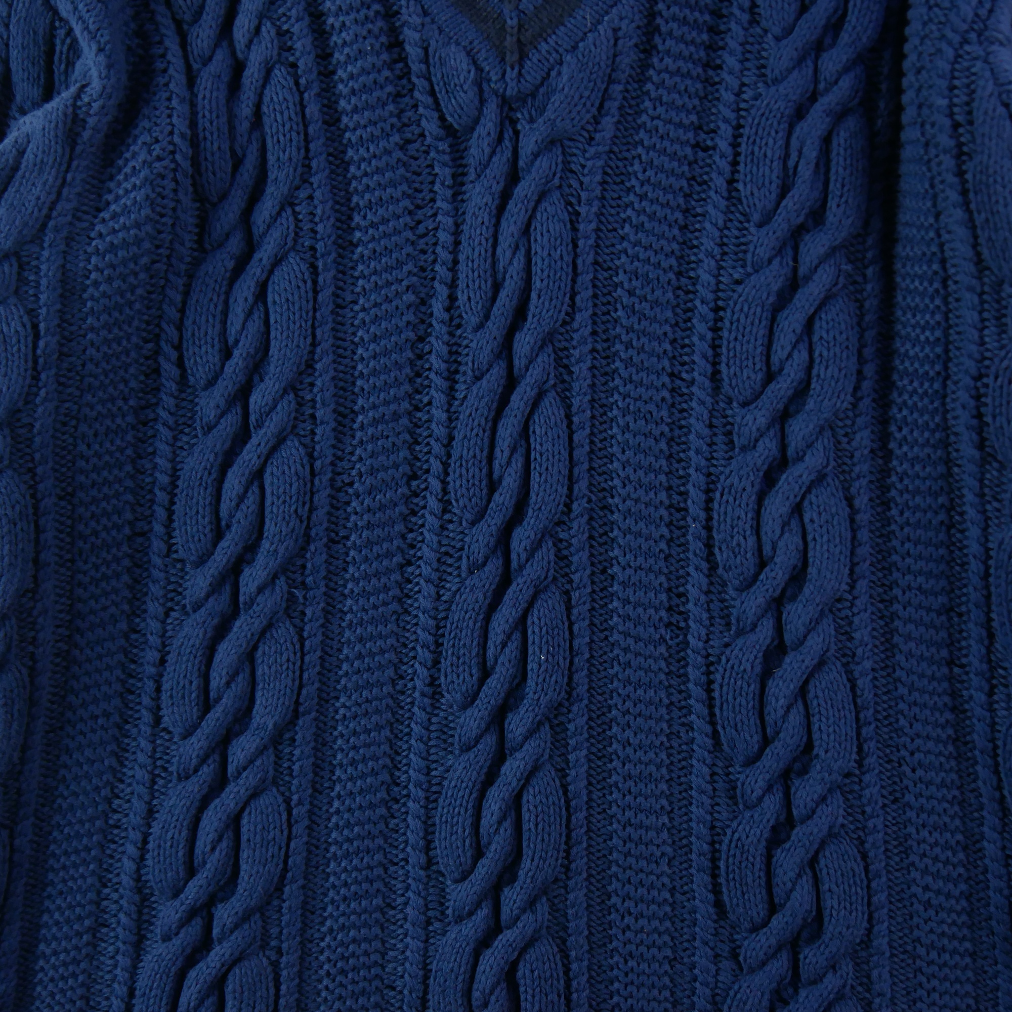 Pull Femme Exclusive Cable-Knit Marine 3