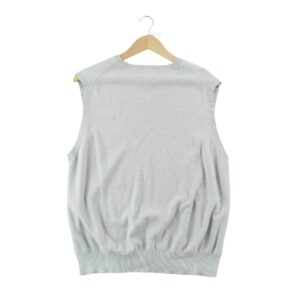 Pull femme sans manches gris Polo Ralph Lauren Col V