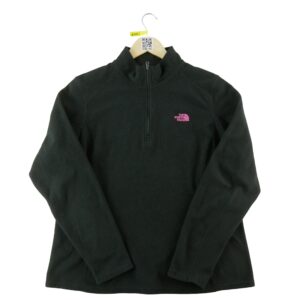 Pull polaires femme manches longues noir The North Face Col Montant