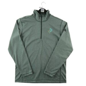 Pull polaires homme manches longues gris The North Face Col Montant