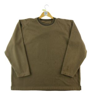 Pull polaires homme manches longues marron Patagonia Col Rond