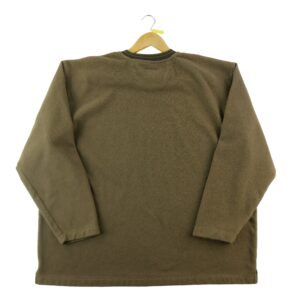 Pull polaires homme manches longues marron Patagonia Col Rond
