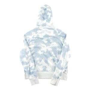 Sweat a capuche femme manches longues bleu clair Champion Motif a motifs Col Rond
