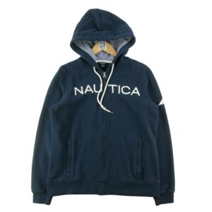 Sweat a capuche femme manches longues marine Nautica Col Rond