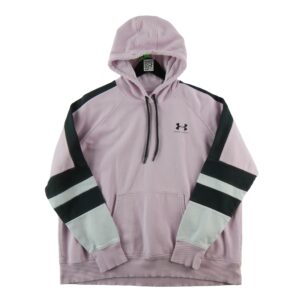 Sweat a capuche femme manches longues rose Under Armour Col Rond