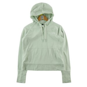 Sweat a capuche femme manches longues vert The North Face Col Rond