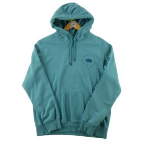 Sweat a capuche homme manches longues bleu The North Face Col Rond