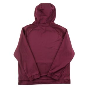 Sweat a capuche homme manches longues bordeaux Nike Col Montant