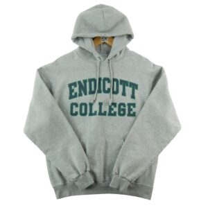 Sweat a capuche homme manches longues gris Champion Col Rond