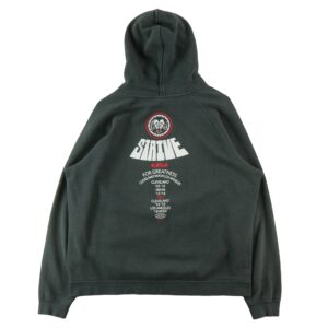 Sweat a capuche homme manches longues gris Nike Col Rond