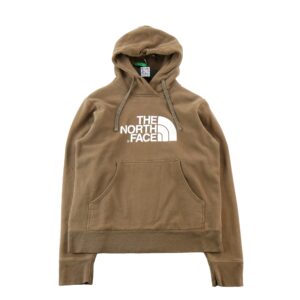Sweat a capuche homme manches longues marron The North Face Col Rond