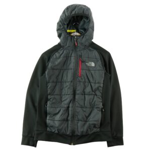 Sweat a capuche homme manches longues noir The North Face Col Montant