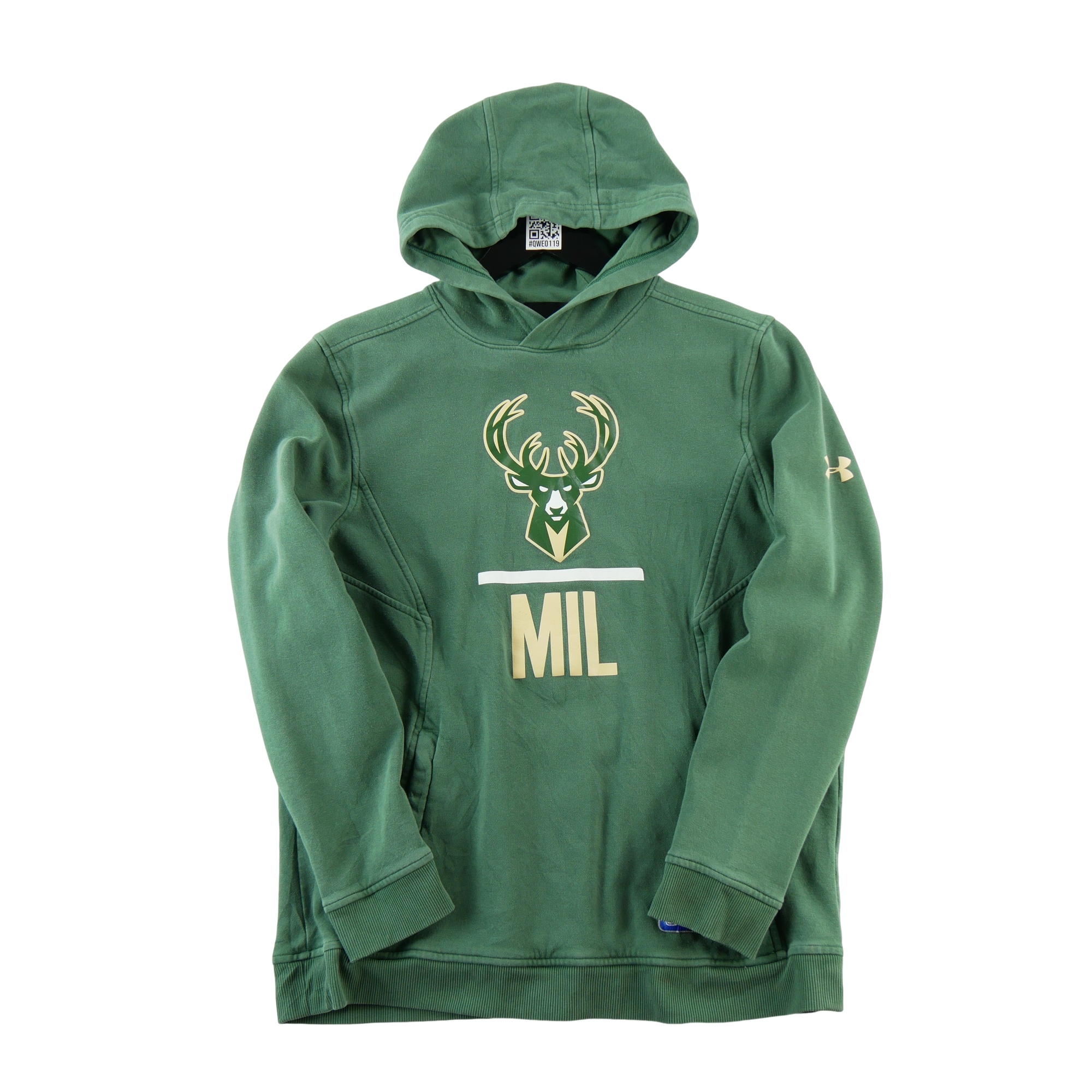 Under Armour Sweat à capuche Homme  Vert - Très bon état