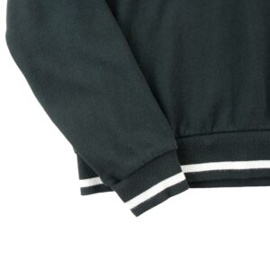 Sweat enfant manches longues noir Reebok Col Montant