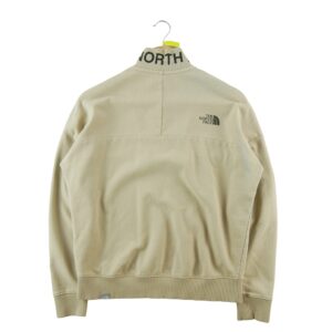 Sweat femme manches longues beige The North Face Col Montant
