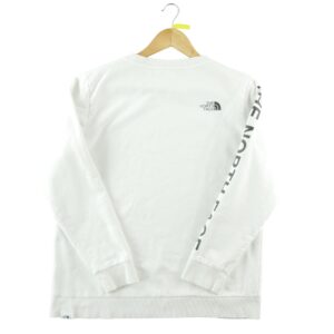 Sweat femme manches longues blanc The North Face Col Rond