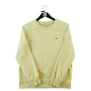 Sweat femme manches longues jaune The North Face Col Rond