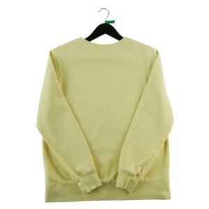 Sweat femme manches longues jaune The North Face Col Rond