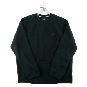 Sweat homme manches longues noir Nike Col Rond