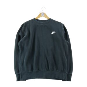 Sweat homme manches longues noir Nike Col Rond