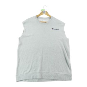 Sweat homme sans manches gris Champion Col Rond