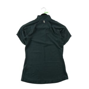 T shirt femme manches courtes noir Nike Col Montant