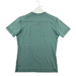 T shirt homme manches courtes bleu clair Lululemon Col Rond
