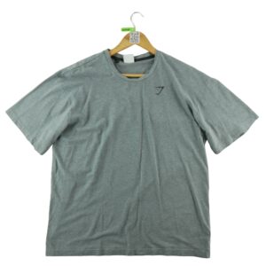 T shirt homme manches courtes gris Gymshark Col Rond